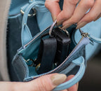 Citybag Rauchblau Bag Charm