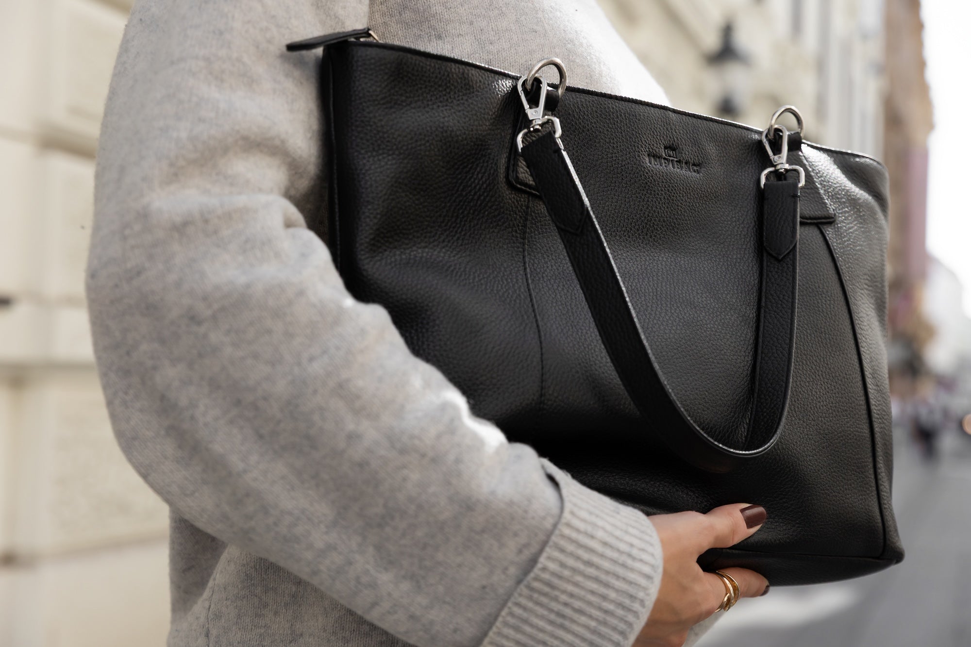 Officebag Slim Easy mit Croissant Charm