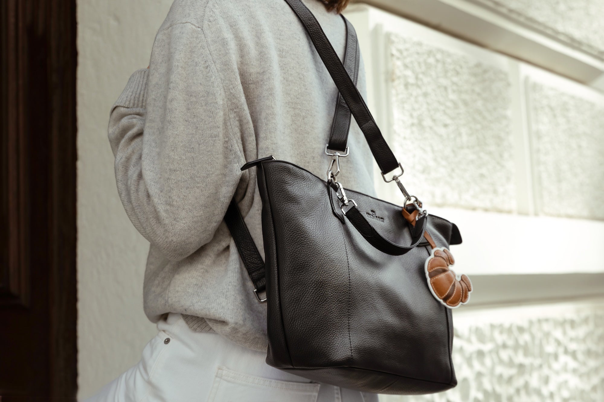 Officebag Slim Easy mit Croissant Charm