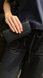 Schwarz Kartenetui Pouch