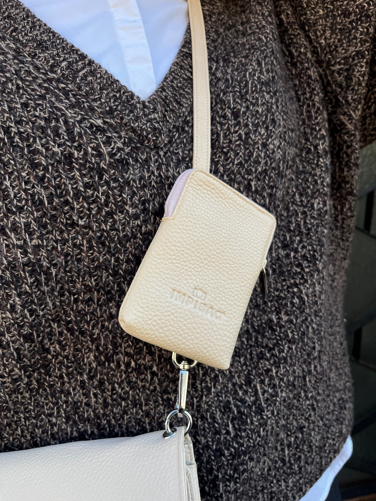 Beige Pouch