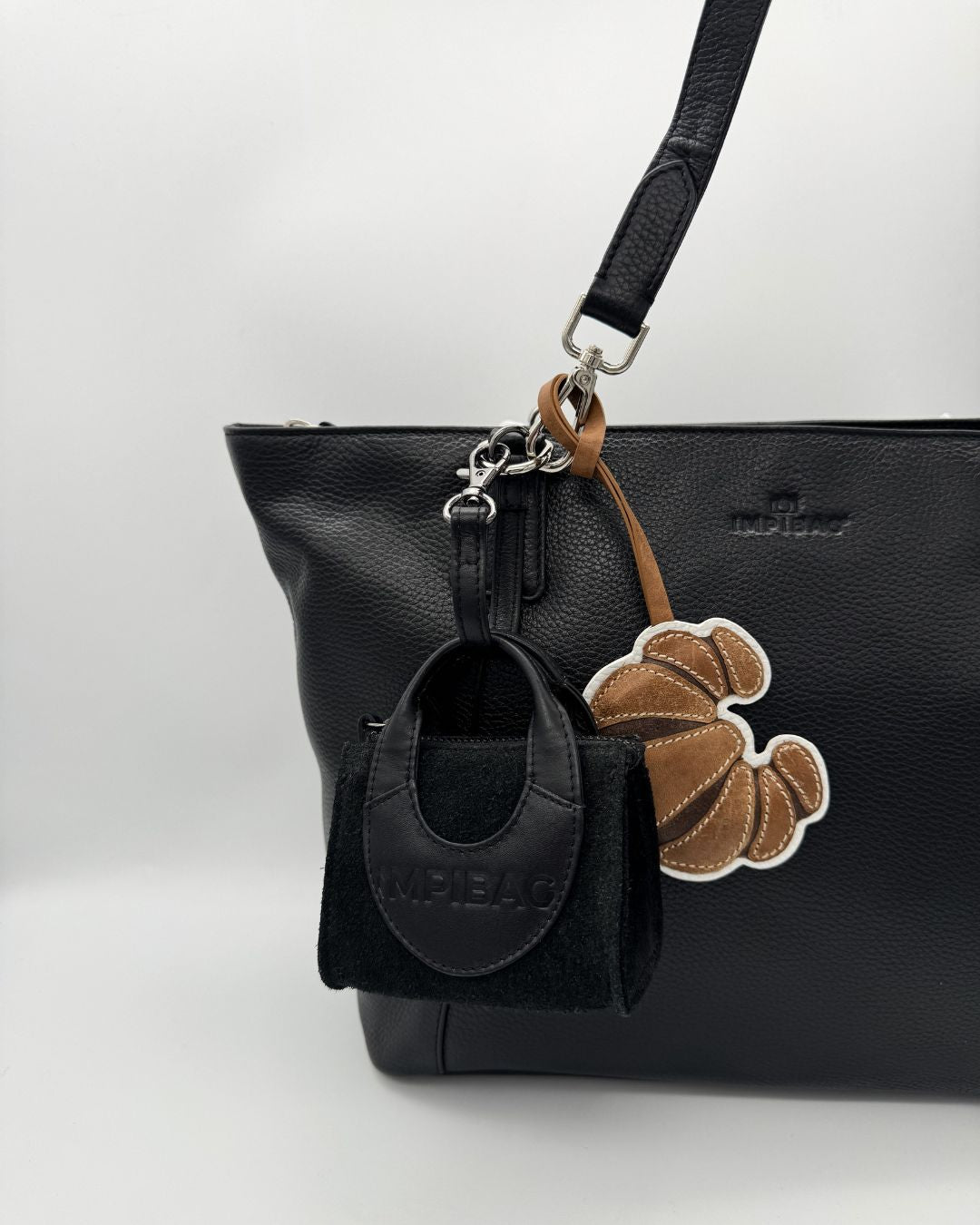 Citybag Schwarz Bag Charm