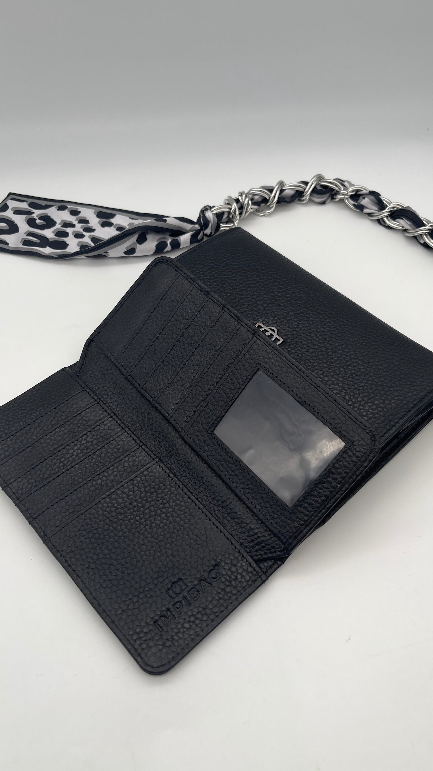 Schwarz Kartenetui Pouch