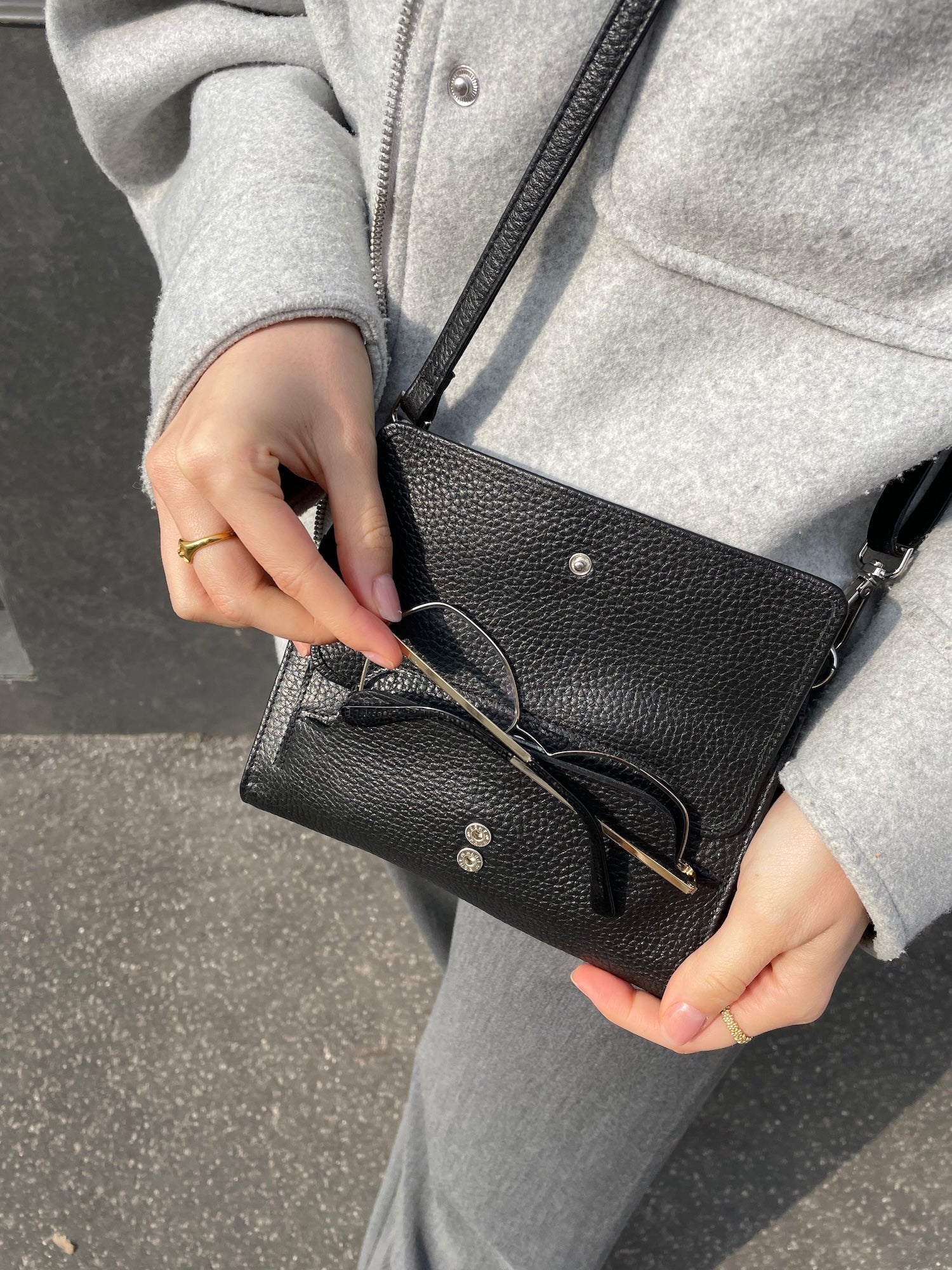 Schwarz/Taupe TRAVEL